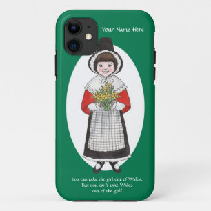 iPhone 5/5s Case to Personalise, Welsh Girl