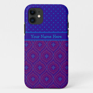 iPhone 5/5s Case to Personlize, Purple, Blue