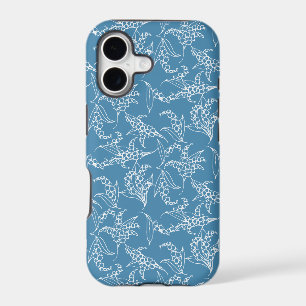 iPhone 5/5s Xtreme Case: Lilies-of-the-Valley Blue