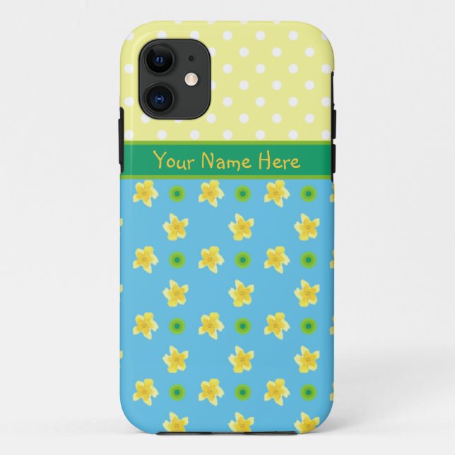 iPhone 5/5s Xtreme Case: Personalise; Primroses Case-Mate iPhone Case (Back)