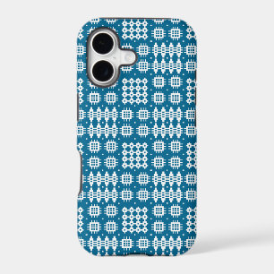 iPhone 5/5s Xtreme Case: White Navy Welsh Tapestry