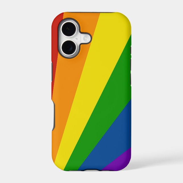iPhone 5 Barely There Case, Rainbow (Back)