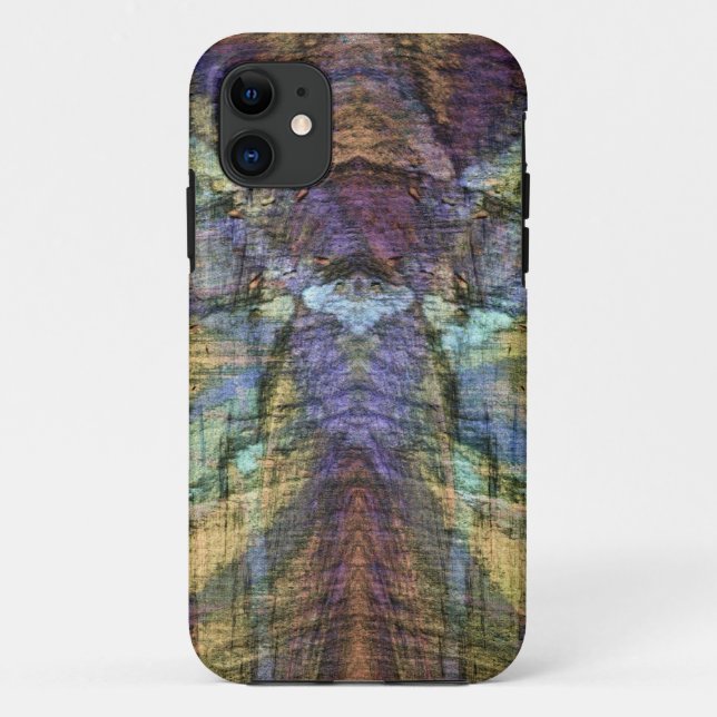 iPhone 5 Barely There ID Case, Chalk Abstract Case-Mate iPhone Case (Back)