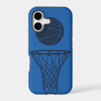 iPhone 5 Basketball Silhouette Maverick Blue Light