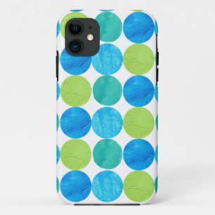iPhone 5 Case, Blue Moons Pattern Case-Mate iPhone Case