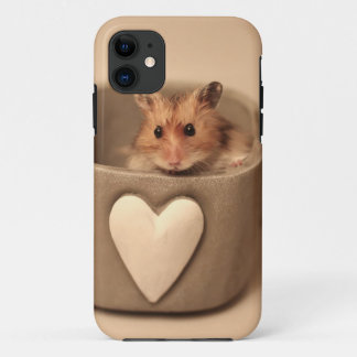 iPhone 5 case, cute hamster iPhone 11 Case