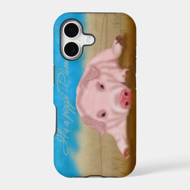 iPhone 5 case -  it's a piggin iPhone 5 (Back)