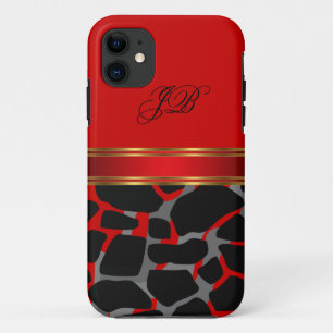 iPhone 5 Case-Mate Case Wild Red Black