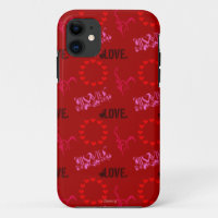 iPhone 5 Case - Valentine's Day Gifts - Red Pink