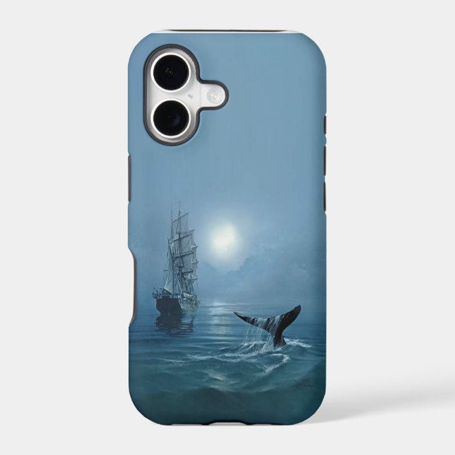 iphone 5 case "Whale Tail" (Back)