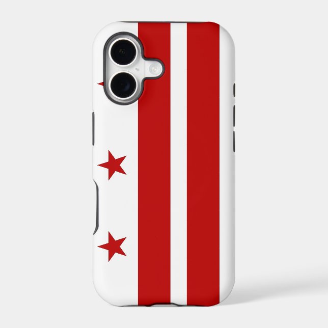 IPhone 5 Case with Flag of Washington DC (Back)