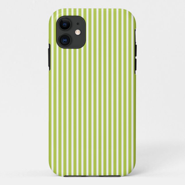 iPhone 5 Cases - Stripes Trend in Green (Back)