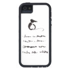 IPhone 5 extreme case with original art print