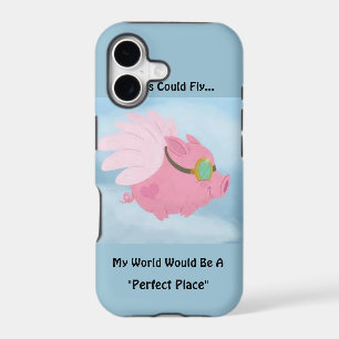 Iphone 5 Flying Pig Cover