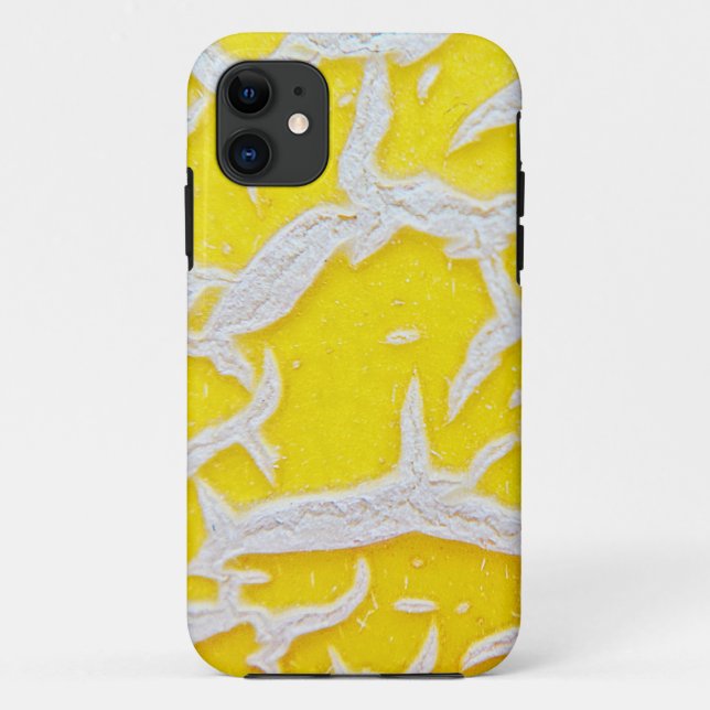 iPhone 5 Hülle gelb-weisses Melonenmuster Case-Mate iPhone Case (Back)