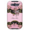 iPhone 5 Pink Gold Black Butterfly
