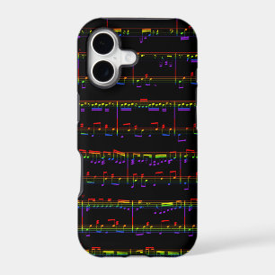 iPhone 5 Sheet Music Rainbow