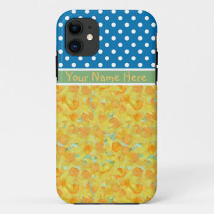 iPhone 5 Xtreme Case: Personalise Daffodils Polkas 11 Case