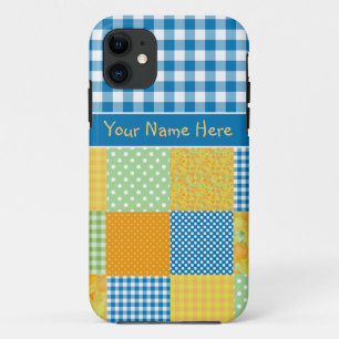 iPhone 5 Xtreme Case to Personalise Faux Patchwork