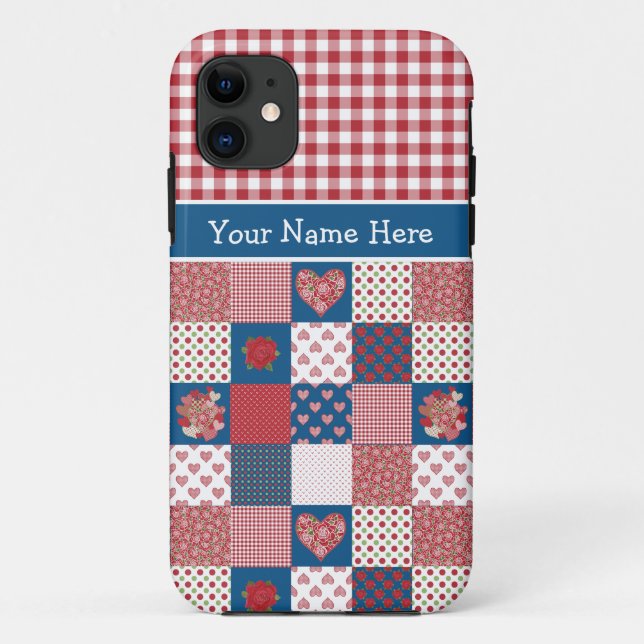 iPhone 5 Xtreme Case to Personalise: Hearts, Roses (Back)