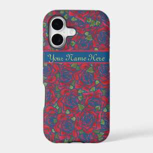 iPhone 5 Xtreme Case to Personalise: Hearts, Roses