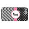 iPhone 6 case Black Chevron and Dots