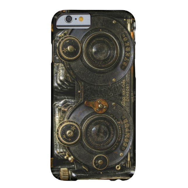 iPhone 6 case Steam Punk Old School Camera Case Ce (Back)