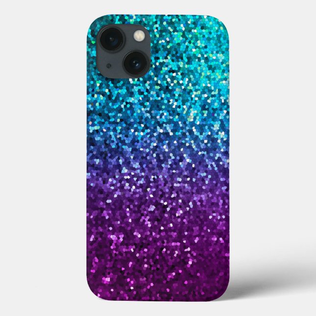 iPhone 6 Case Tough  Mosaic Sparkley Texture (Back)