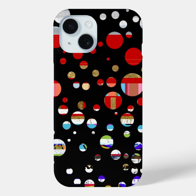 iPhone-6 dotted with colors Case-Mate iPhone Case (Back)
