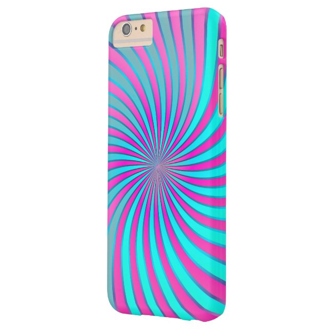 iPhone 6 Plus Case Barely Spiral Vortex (Back Left)