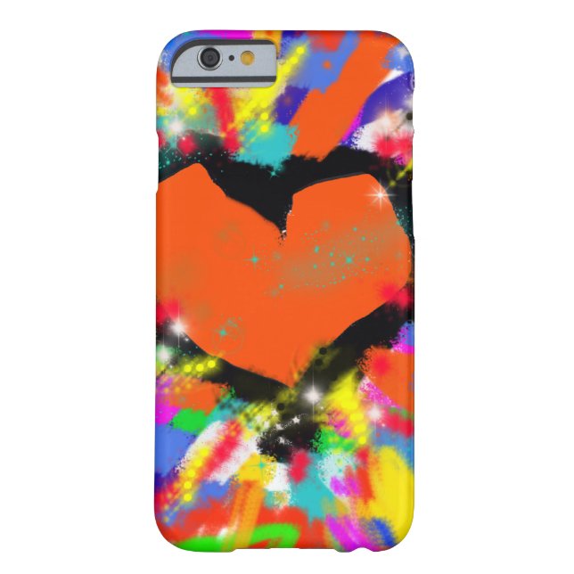 iPhone 6 with colorful heart Case-Mate iPhone Case (Back)