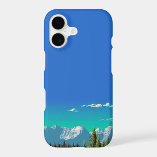 iPhone 7 Case - Pixel Mountains