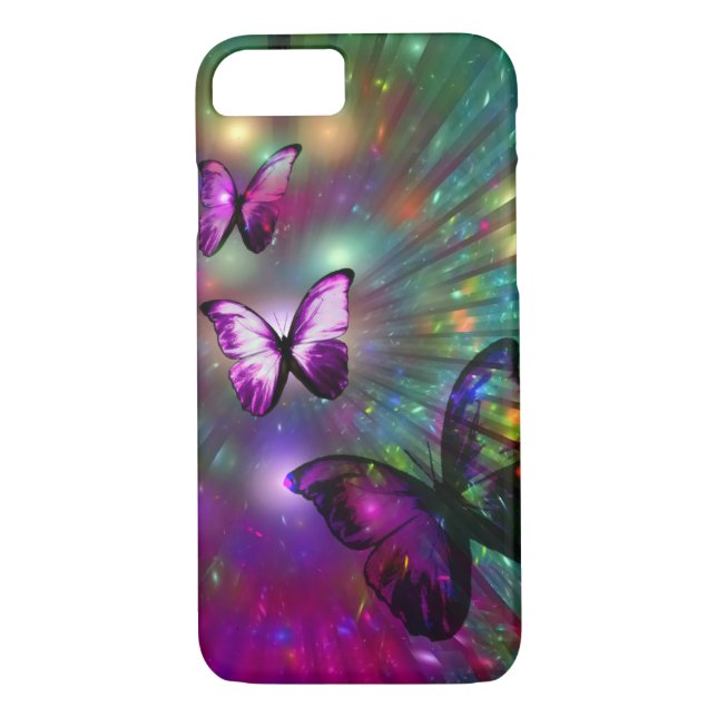 iPhone 7 ID: Butterflies Forever Case-Mate iPhone Case (Back)
