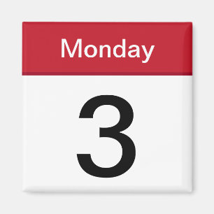 iPhone App Magnet - Calendar - Customisable