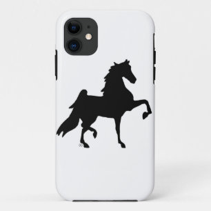 Iphone Barely there Case / Saddlebred Silhouette
