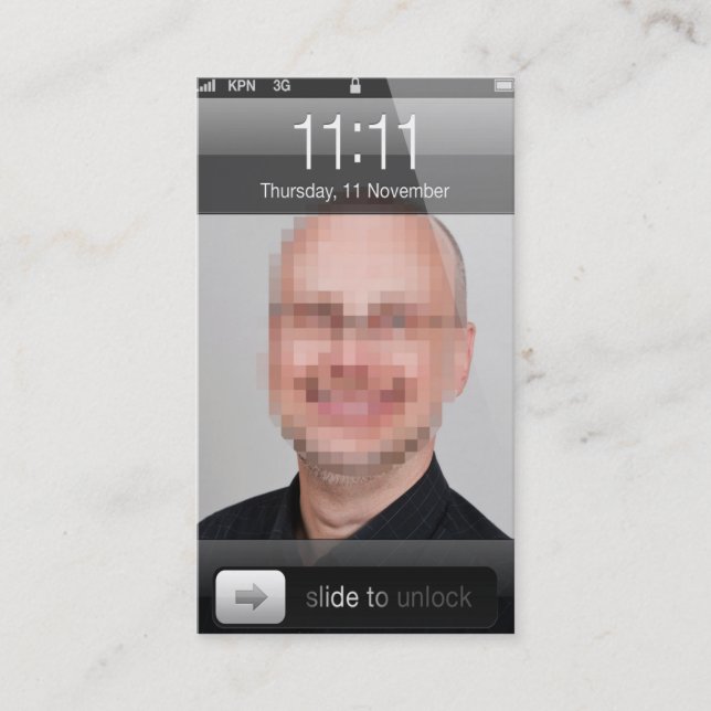 iphone Business Card (Front)