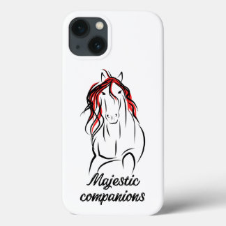 iPhone case and horse