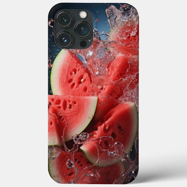 iPhone case best design fruits of watermelon (Back)