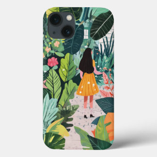 IPhone case, botanical design iPhone 13 Case