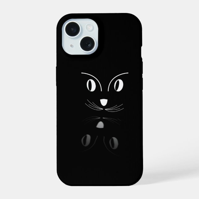 iPhone case "Cat Reflection" (Back)