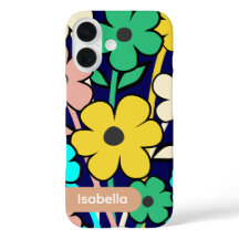 iPhone case floral colorful pattern aesthetic