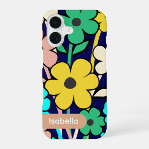 iPhone case floral colourful pattern aesthetic