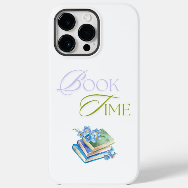 iPhone case for book lovers - Book Time (Back)