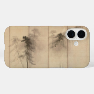 Iphone Case Hasegawa Tohaku Pine Trees fawn