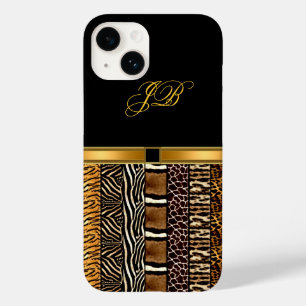 iPhone Case-Mate Case Gold Black