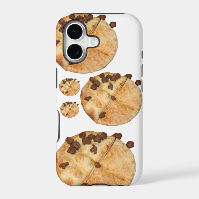 iPhone Case- None Pizza With Left Beef (Back)