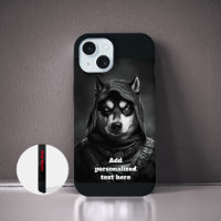 IPhone Case Personalised Black | Ninja Husky