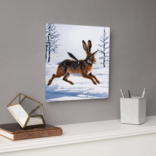 iPhone Case Square Wall Clock (Office)
