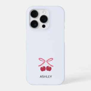 iPhone Case   Sweet Cherry Bow Cute Phone Cover
