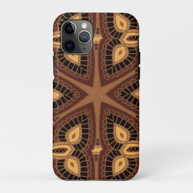  iPhone Case Tribal geometric pattern (Back)